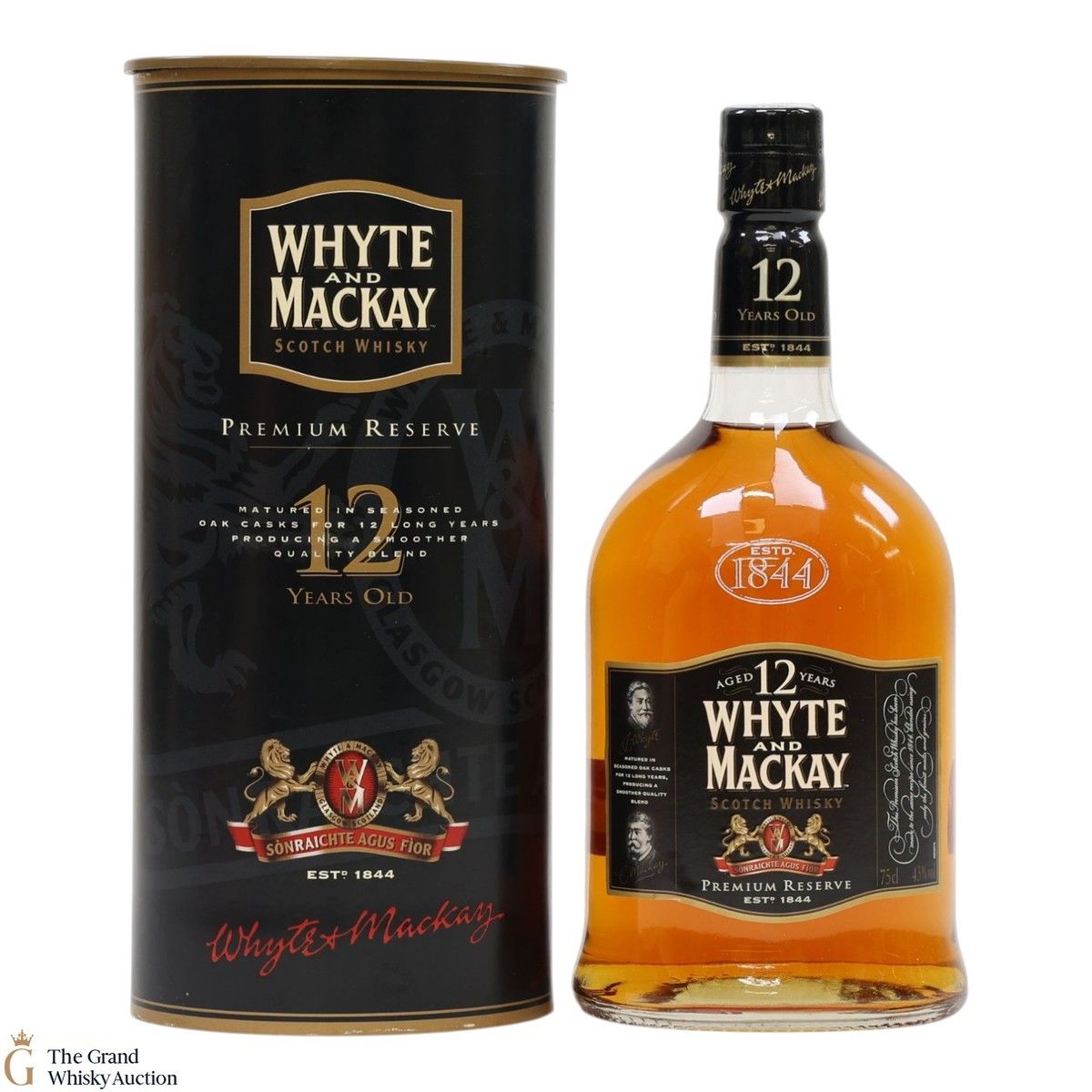 Whyte & Mackay  - 12 Year Old (1980s) (75cl)