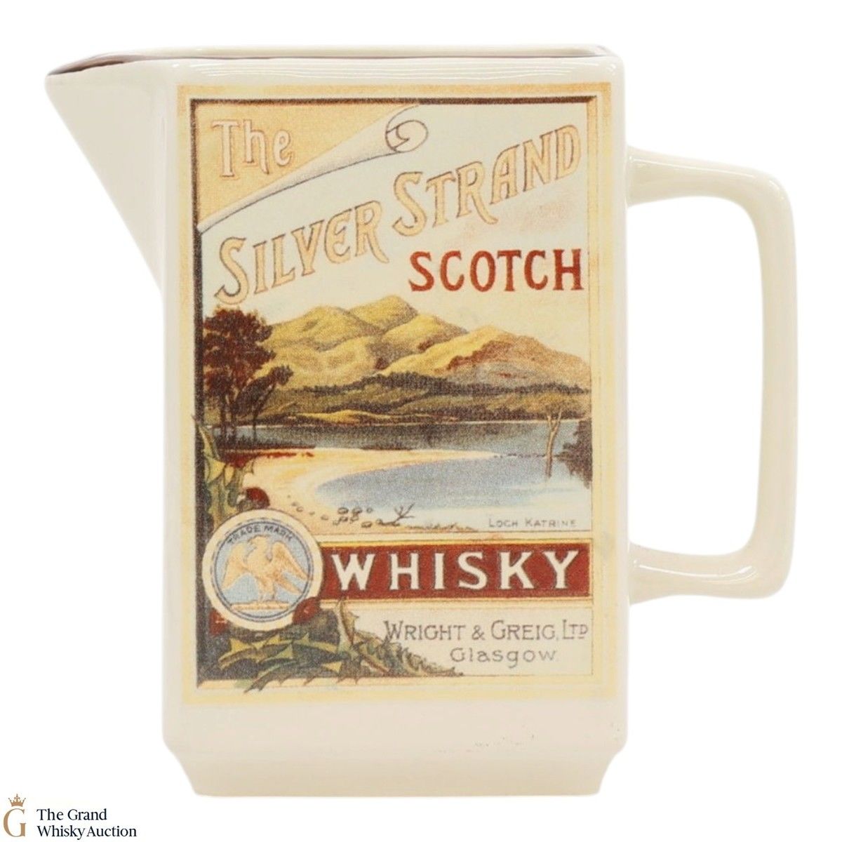Wright & Greig - The Silver Strand Scotch Whisky - Water Jug
