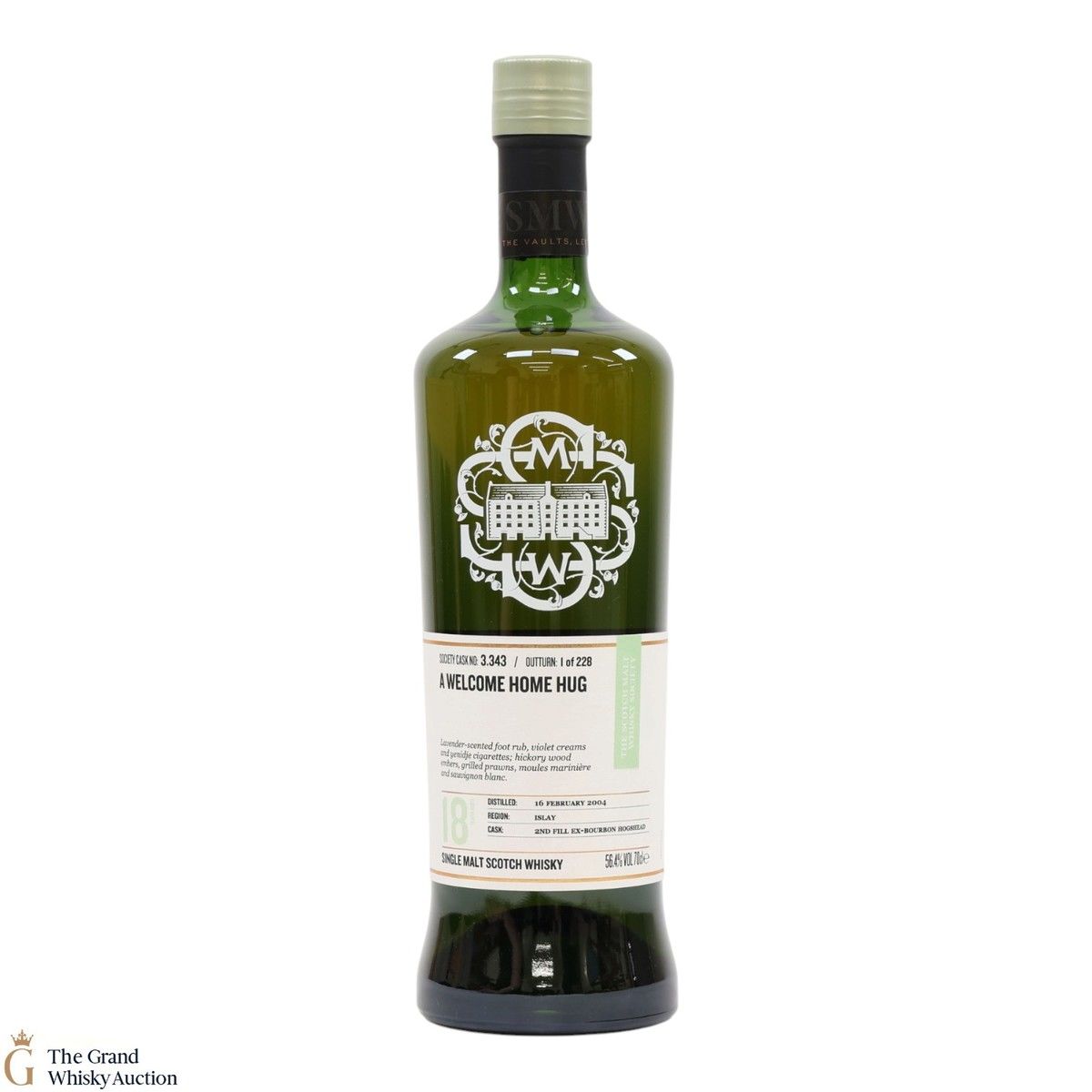 Bowmore - 18 Year Old 2004 - SMWS 3.343 - A Welcome Home Hug