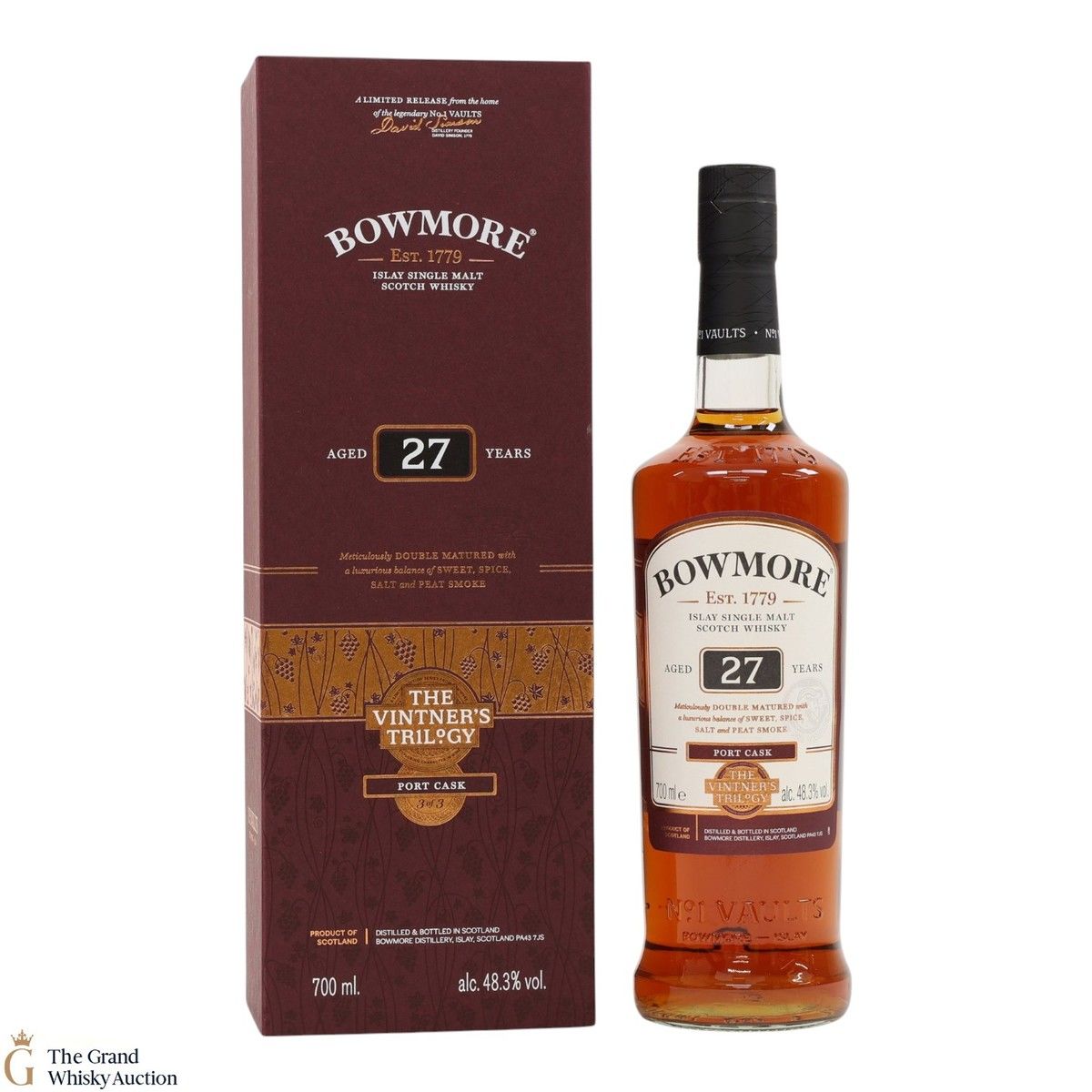 Bowmore - 27 Year Old - Vintner's Trilogy III (Port Cask)