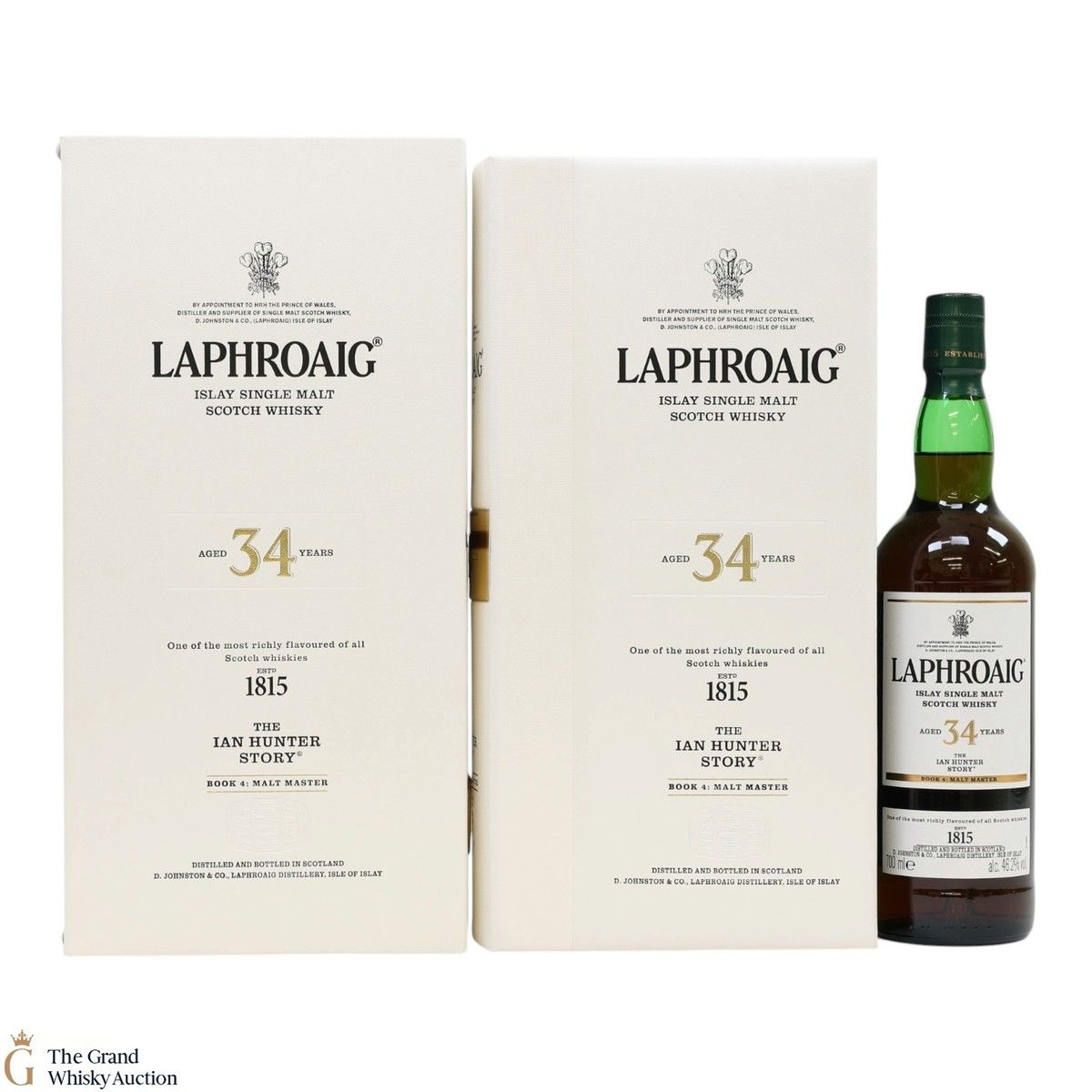 Laphroaig - 34 Year Old - The Ian Hunter Story - Book 4: Malt Master