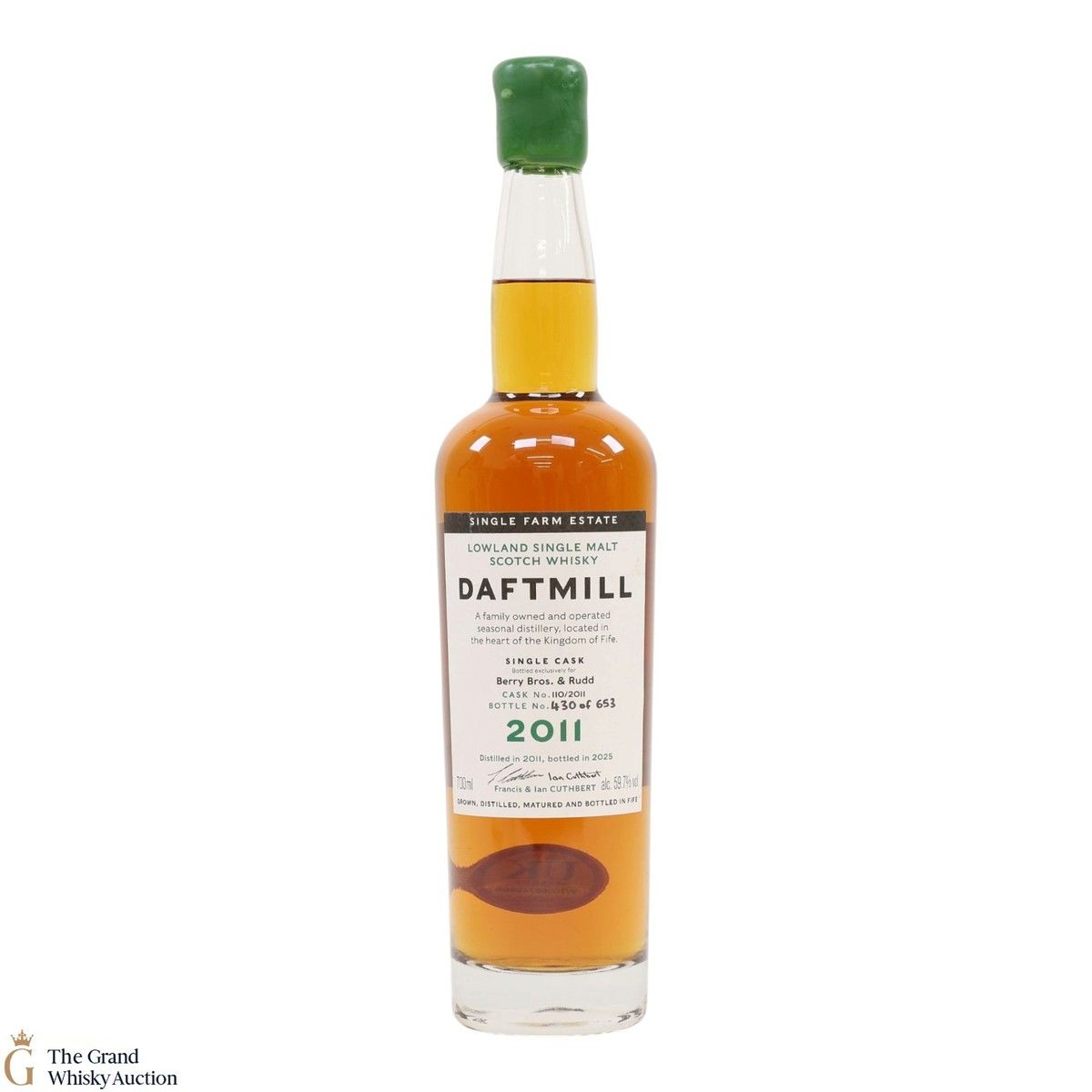 Daftmill - 2011 Single Cask #110/2011 - Berry Bros & Rudd 2025