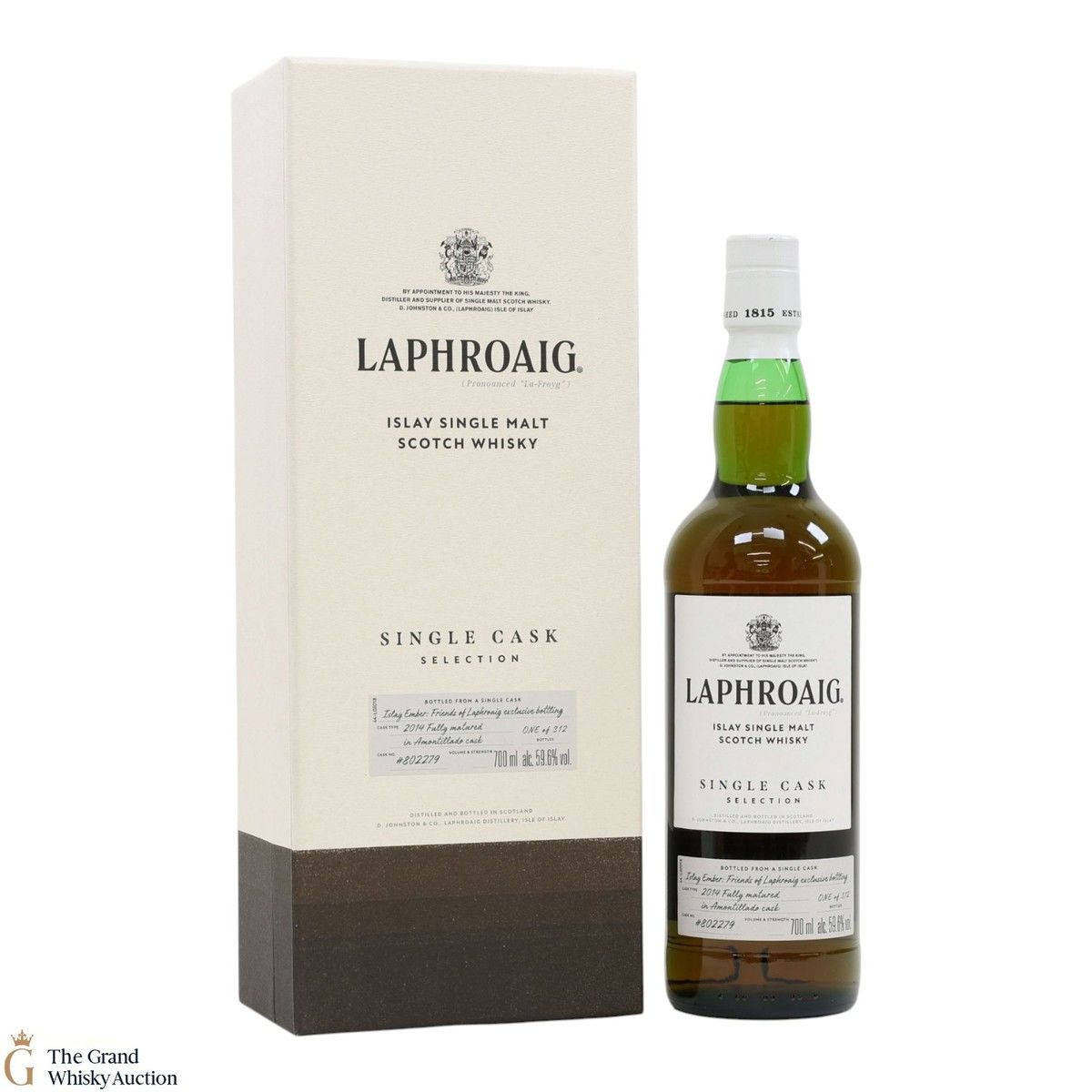 Laphroaig - 2014 Single Amontillado Cask #802279 - Islay Ember - UK Exclusive