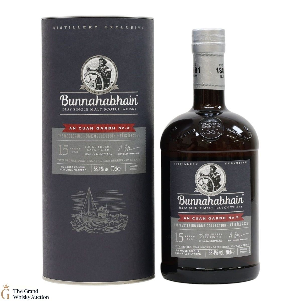 Bunnahabhain - 15 Year Old - An Cuan Garbh No.3 - Moine Sherry Cask Finish - Westering Home Collection - Féis Ìle 2026 58.4%
