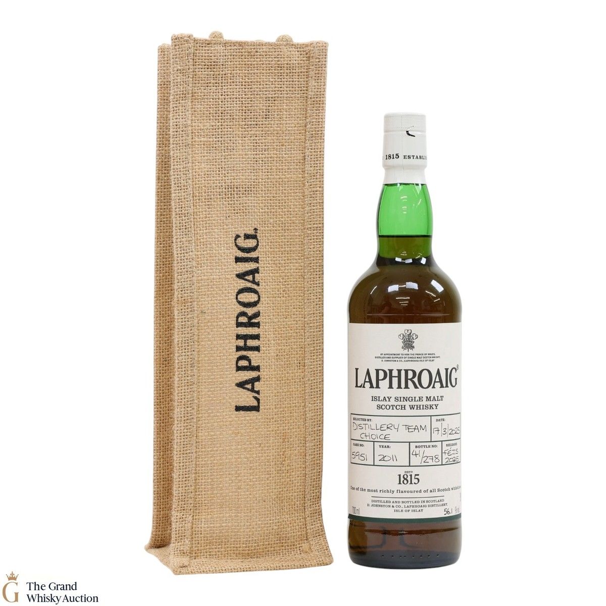 Laphroaig - 2011 - Distillery Team Choice - #5951 - Fèis Ìle 2025 56.1%