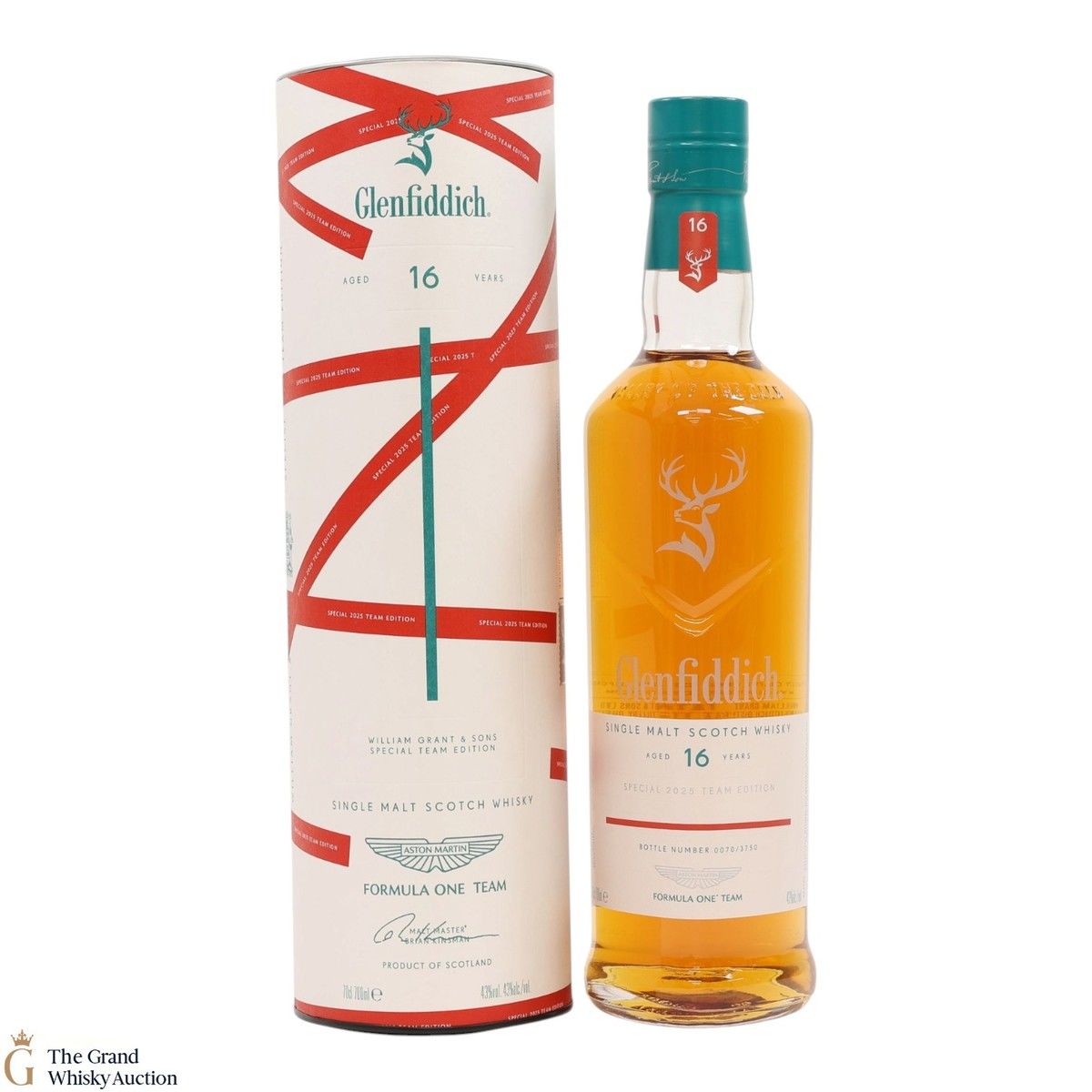 Glenfiddich - 16 Year Old - Aston Martin Formula One Team - Limited Edition