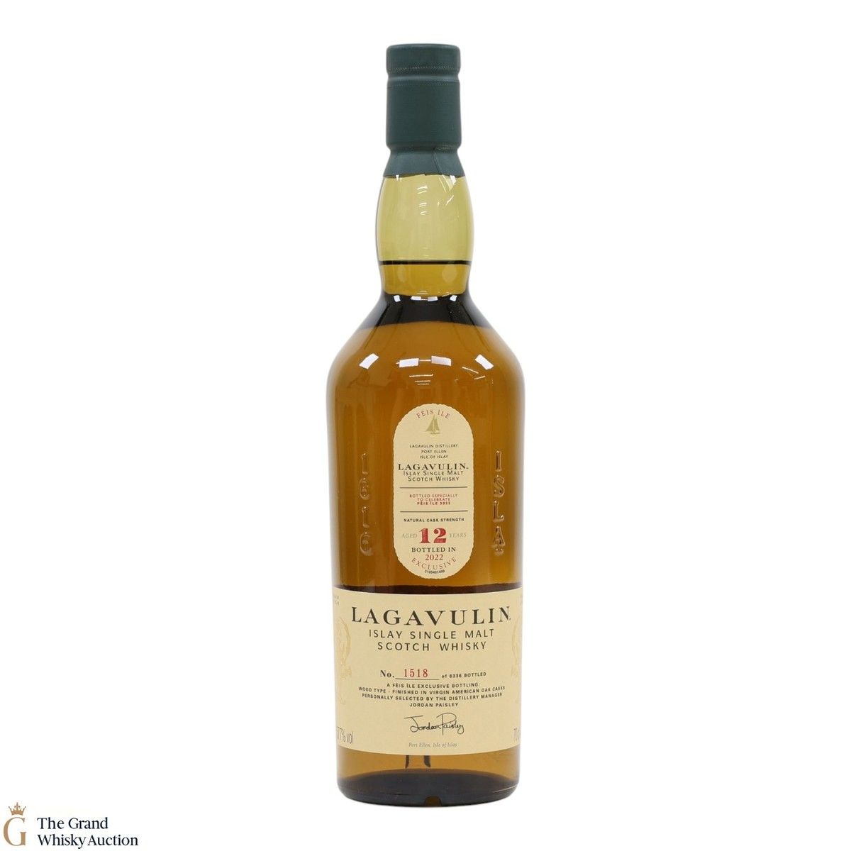 Lagavulin - 12 Year Old - Virgin Oak Finish - Feis Ile 2022