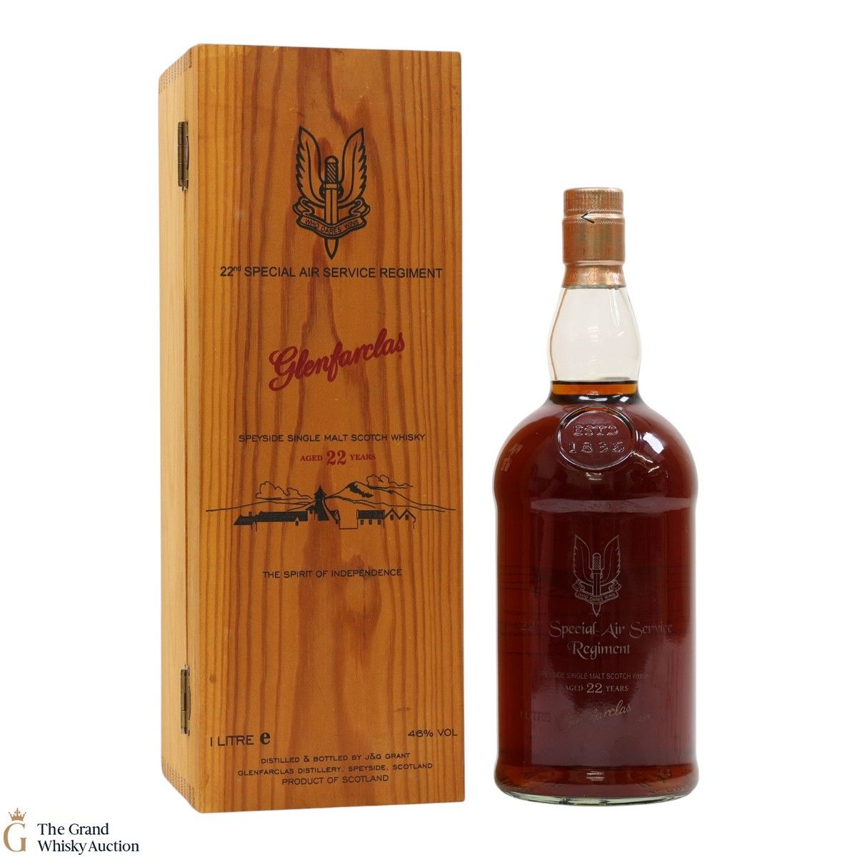 Glenfarclas - 22 Year Old - 22nd Special Air Service Regiment (1L)