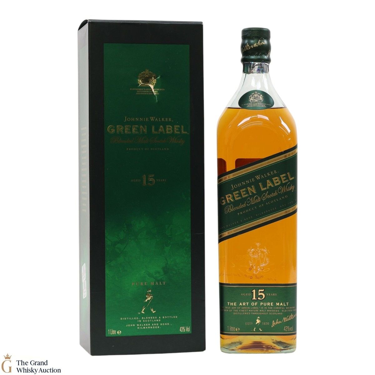 Johnnie Walker - Green Label - 15 Year Old (1L)