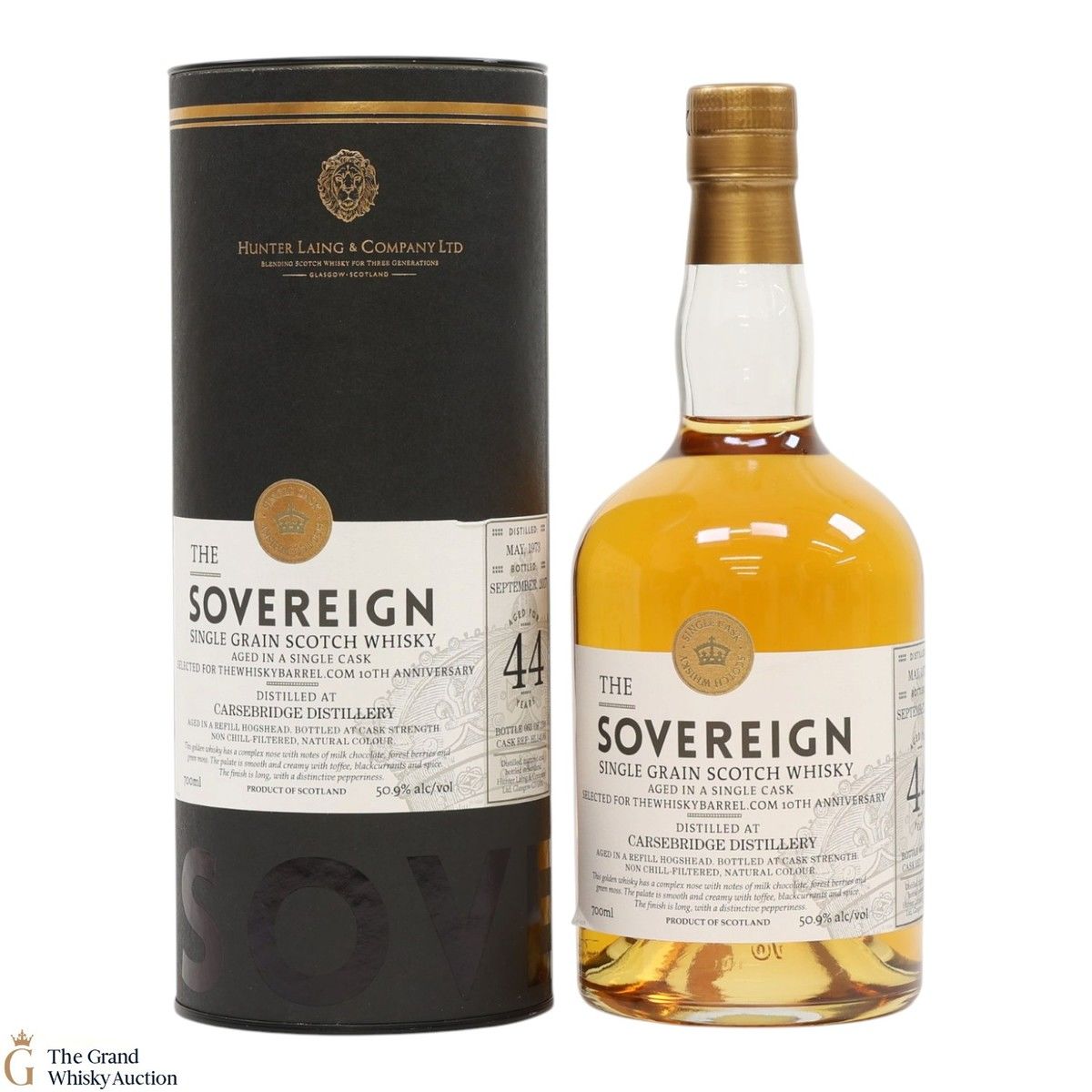 Carsebridge - 44 Year Old - The Sovereign - TheWhiskyBarrel.com 10th Anniversary