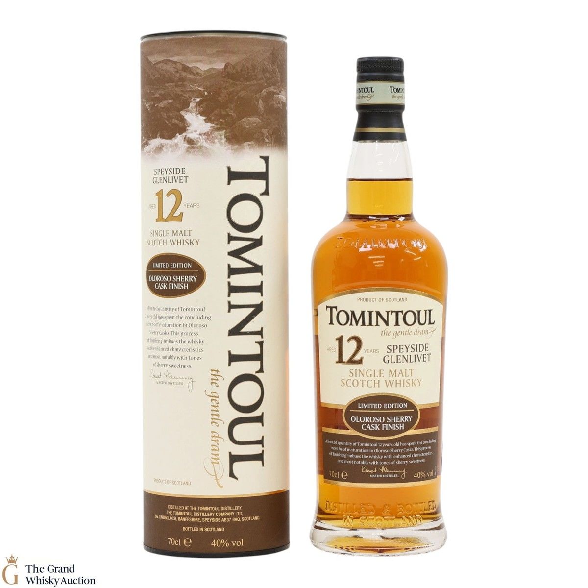 Tomintoul - 12 Year Old - Oloroso Sherry Cask Finish - Limited Edition