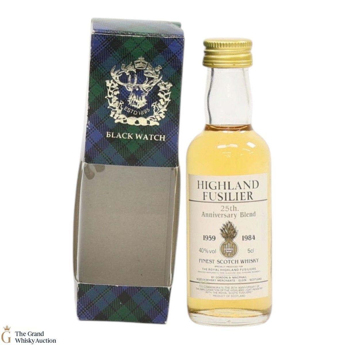 Highland Fusilier - 25th Anniversary Blend 1959-1984 (5cl)