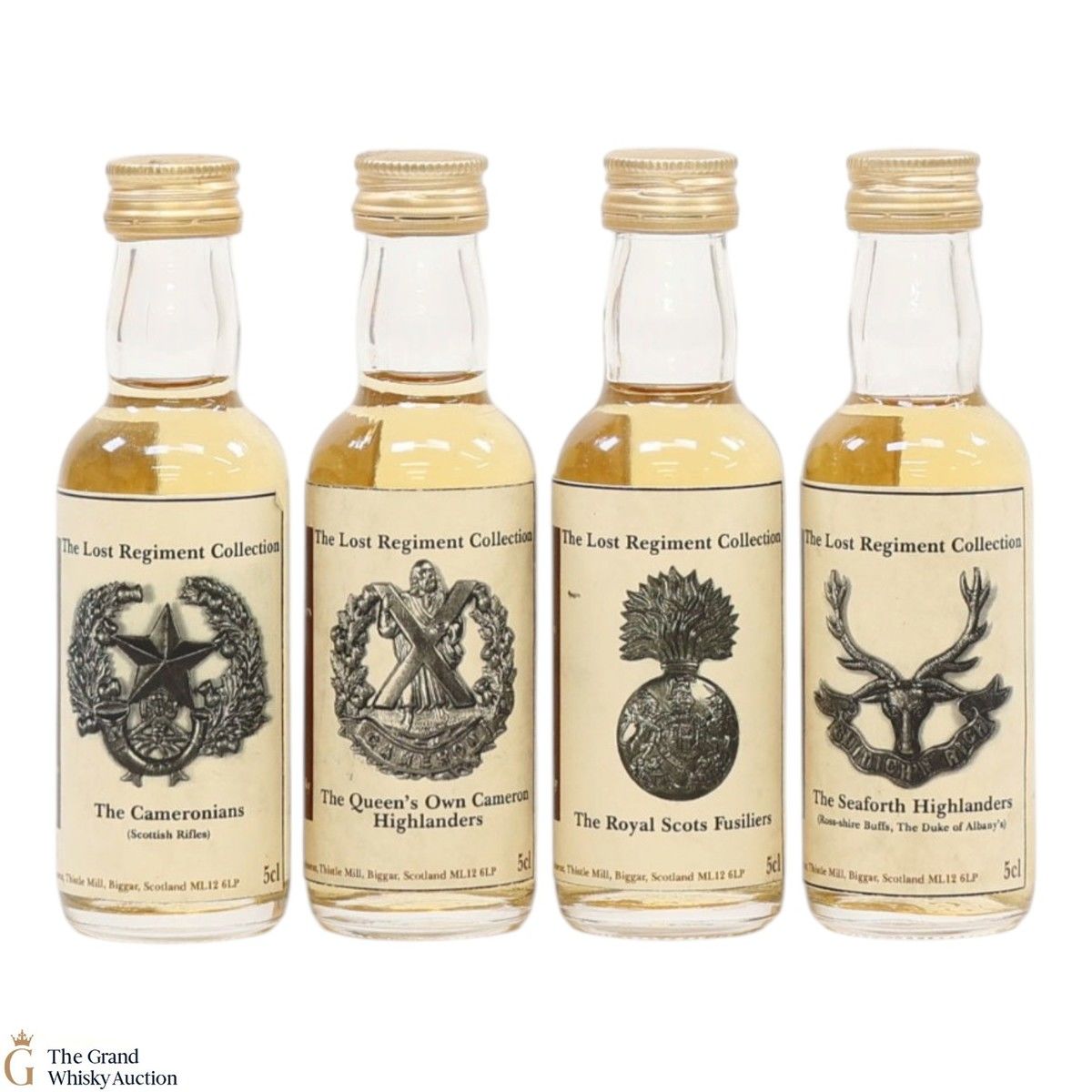 The Whisky Connoisseur - The Lost Regiment Collection (4x5cl)