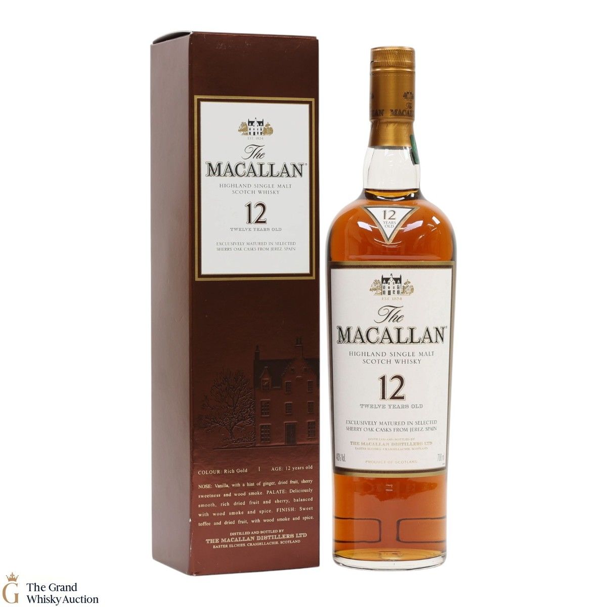 Macallan - 12 Year Old - Sherry Oak