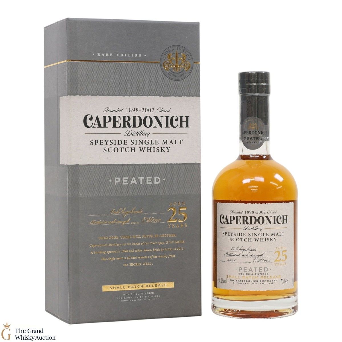 Caperdonich - 25 Year Old - Peated Small Batch Release 003